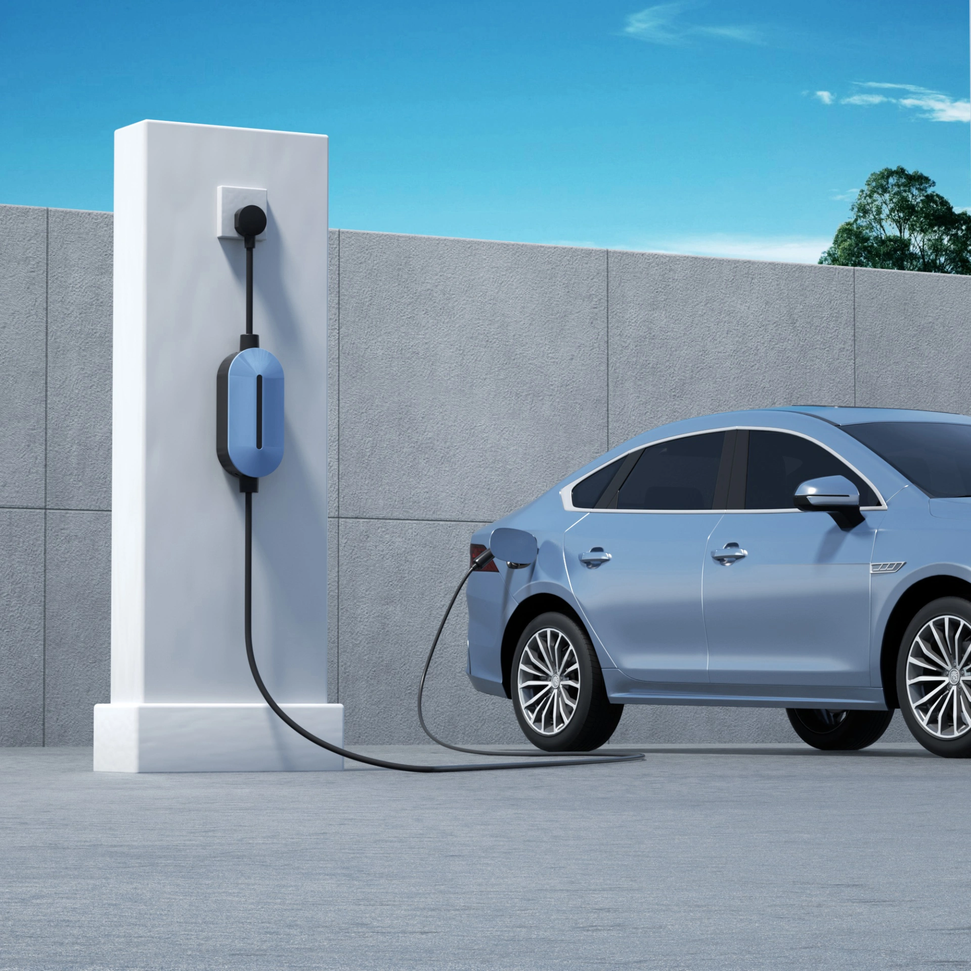 GreenWave DC Fast Charger: Rapid Charging for Long-Distance EV Travel