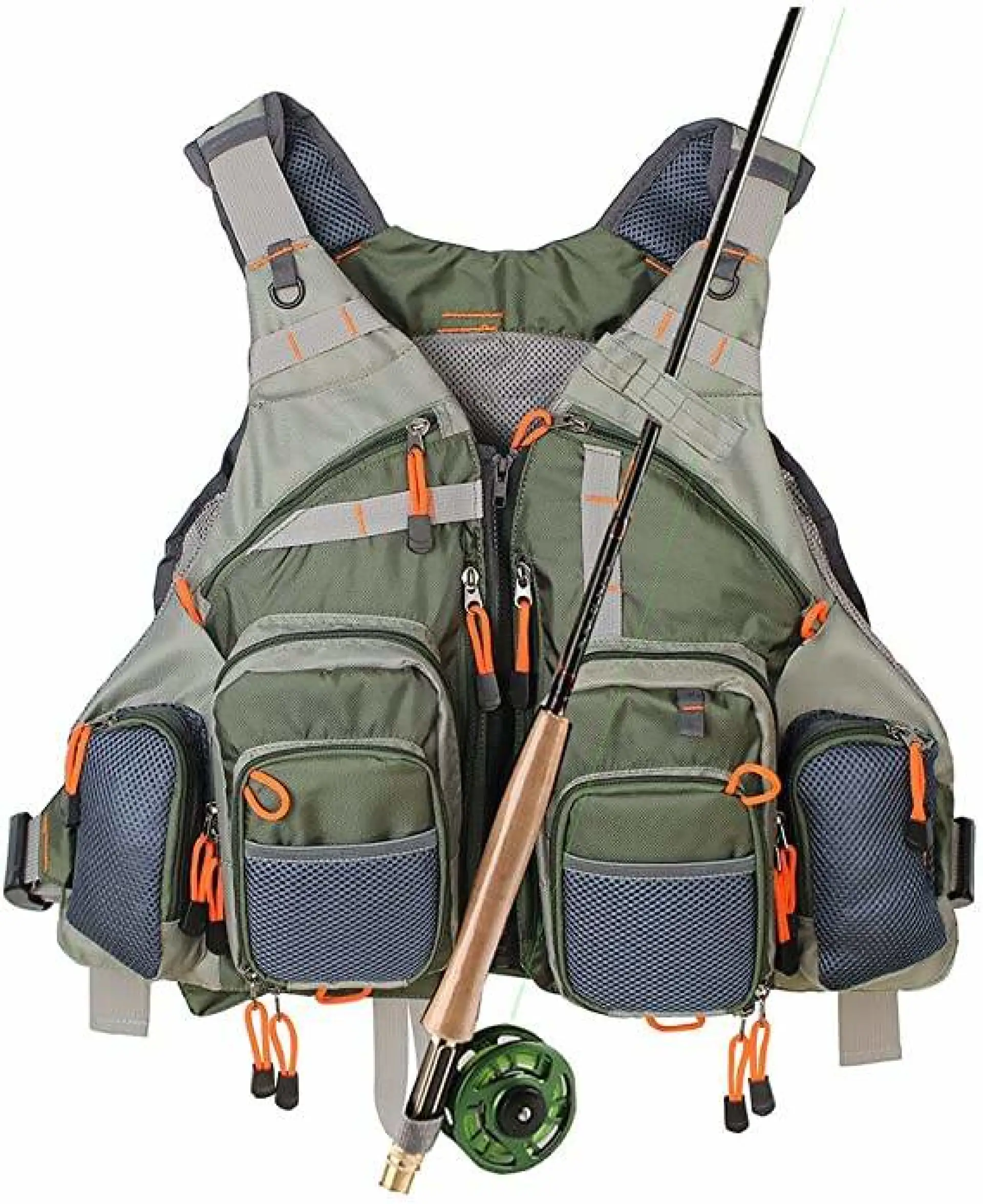 Fishing Lures and Fishing Vest Combo