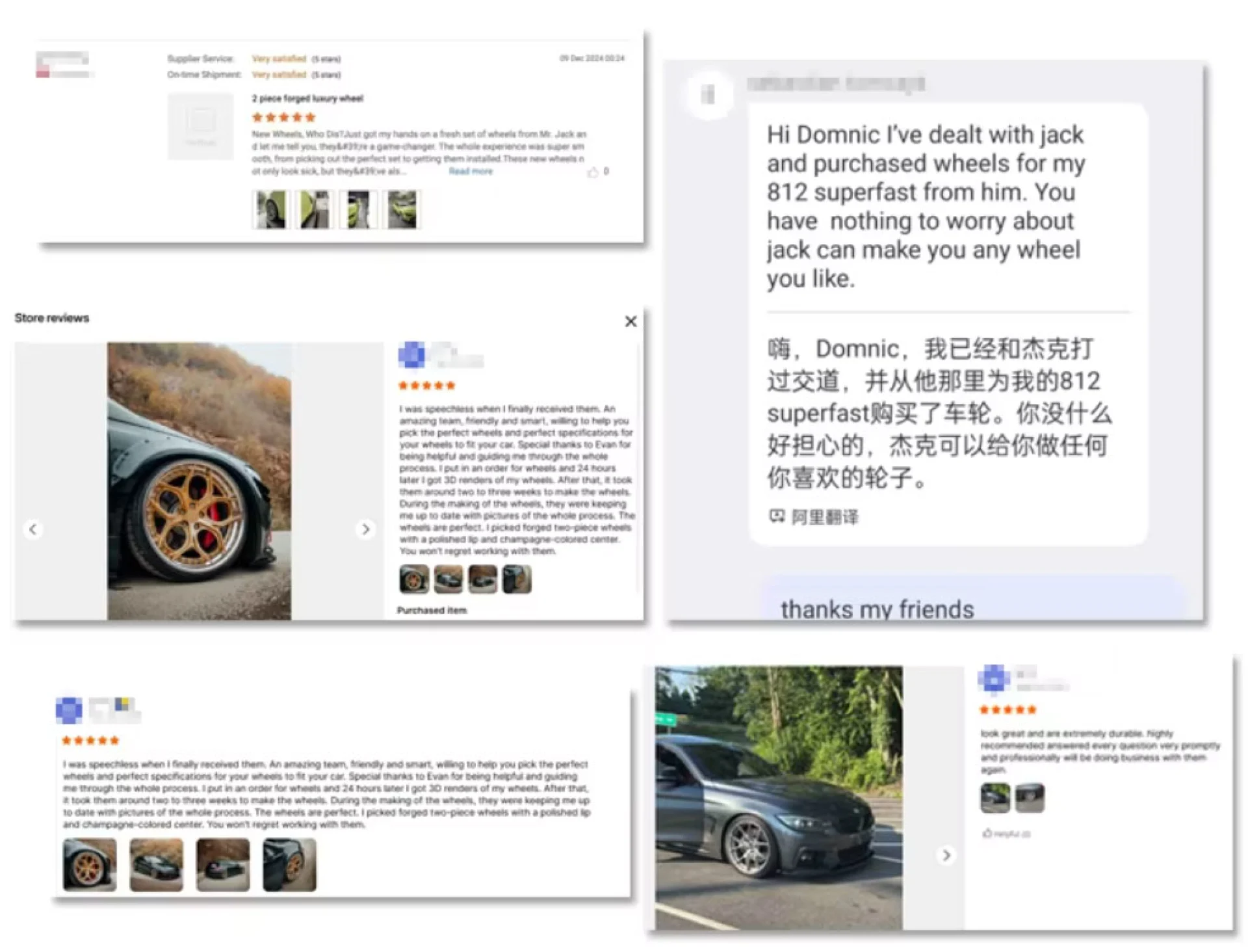 All Satin Black 6x139.7 15mm ET SUV Cast Alloy Truck Wheels 17-inch Rims 4x4 Beadlock Sequoia Wheels